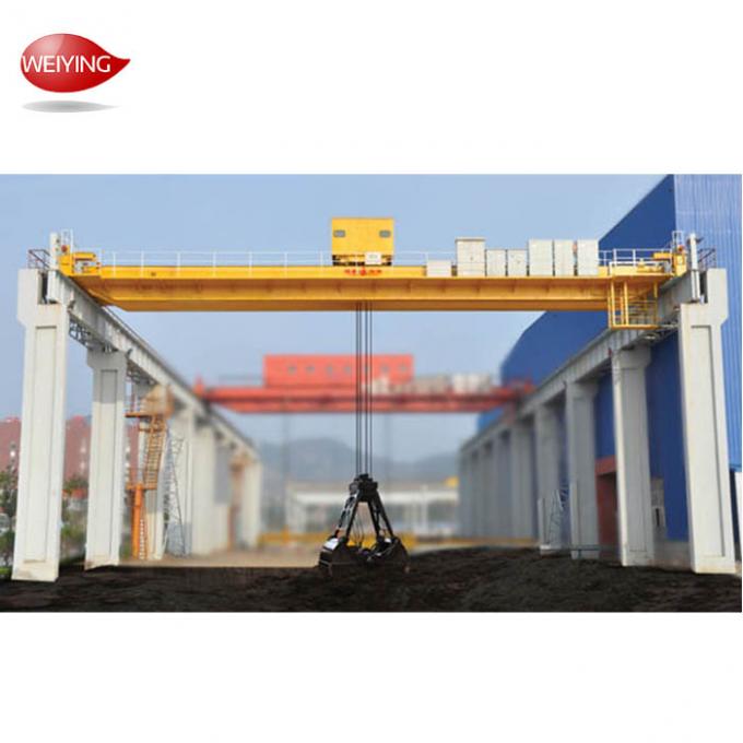 डबल गर्डर 32t लिफ्टिंग ओवरहेड ब्रिज क्रेन A6 पेंडेंट कंट्रोल 6