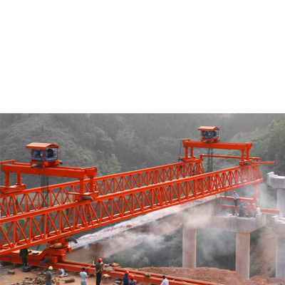 सुरक्षा यंत्र के साथ उच्च गुणवत्ता वाली सड़क पुल बीम लांचर उपकरण मशीन