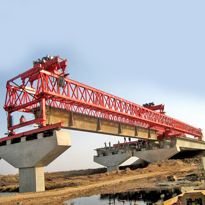 चीन निर्माता पुल निर्माण मशीन ट्रस प्रकार राजमार्ग बीम लांचर