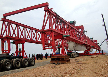 सड़क निर्माण के लिए 150 टन ट्रस्ड टाइप ब्रिज लॉन्चर क्रेन 2 साल की वारंटी