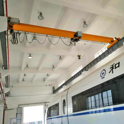 सिंगल गियरड्रेड ब्रिज क्रेन यूरोपीय प्रकार 380V 50hz CEISO प्रमाण पत्र के साथ