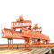 रिमोट कंट्रोल 50 टन डबल ट्रस बेलडर लांचर क्रेन रेलवे के लिए