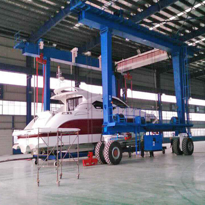 गर्म बिक्री भारी ड्यूटी 100t से 800t नाव उठाने डबल बेयर गेंट्री क्रेन